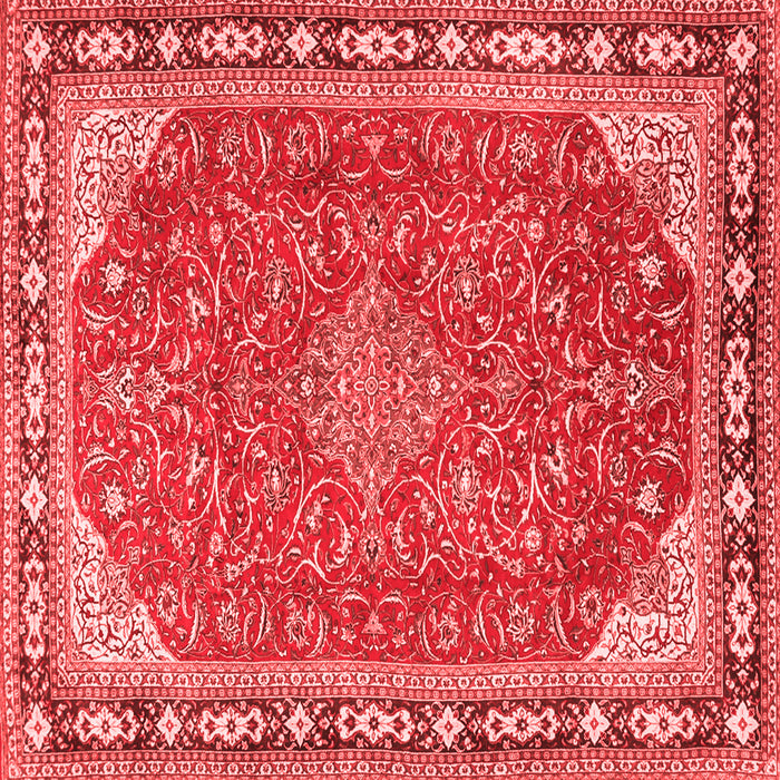Machine Washable Persian Red Traditional Rug, wshtr2124red