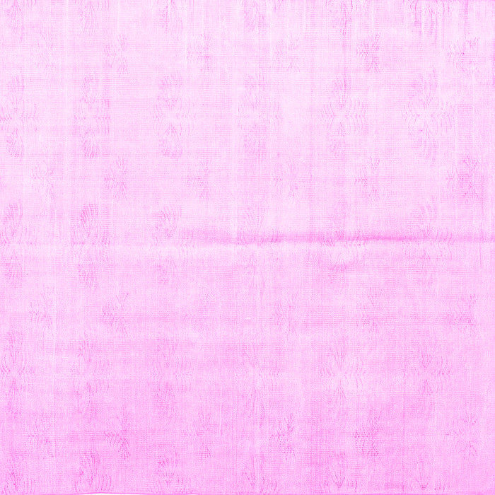 Square Persian Pink Traditional Rug, tr2125pnk