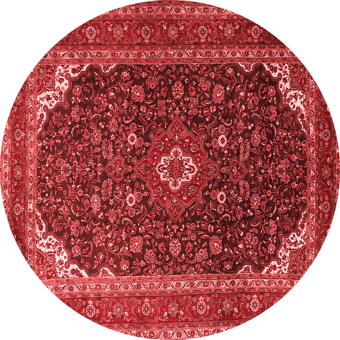 Machine Washable Persian Red Traditional Rug, wshtr2126red
