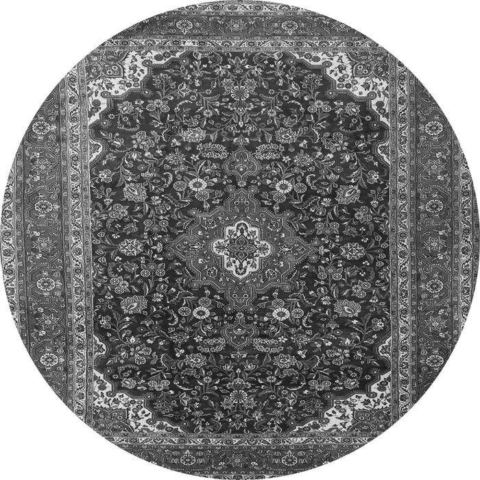 Square Persian Gray Traditional Rug, tr2126gry