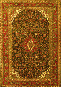 Persian Yellow Traditional Rug, tr2126yw