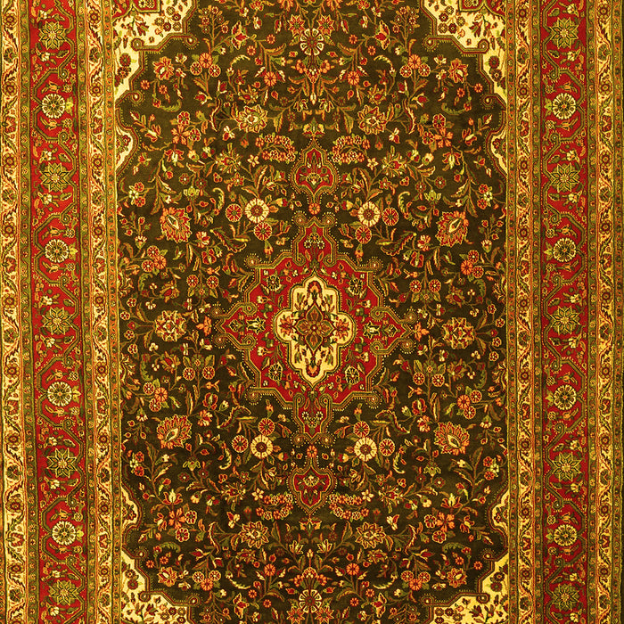 Persian Yellow Traditional Rug, tr2126yw
