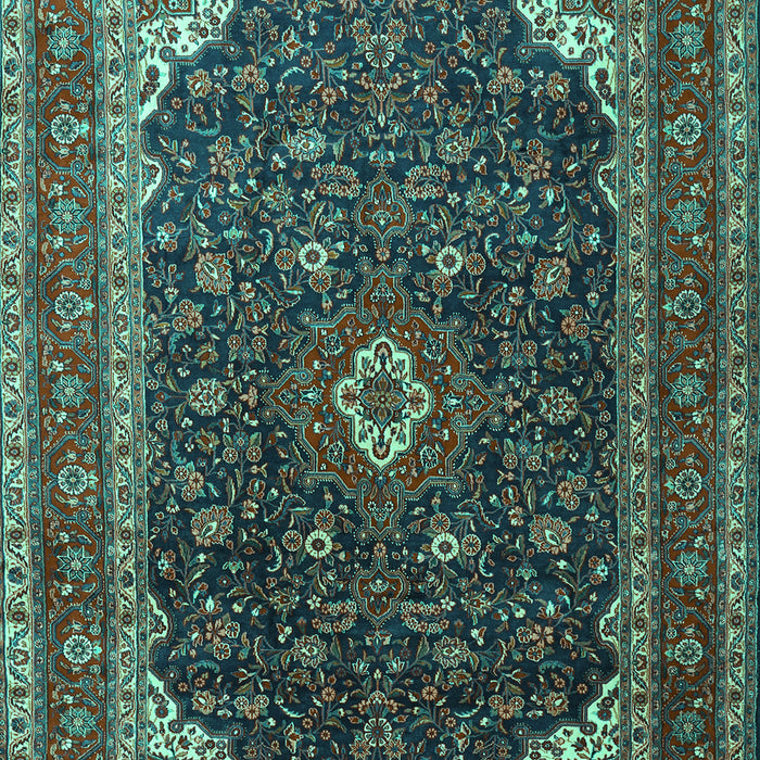 Persian Turquoise Traditional Rug, tr2126turq