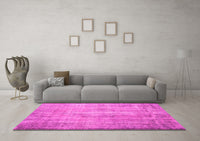 Machine Washable Persian Pink Traditional Rug, wshtr2127pnk