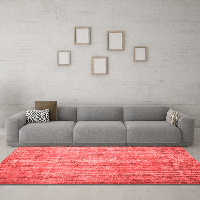 Traditional Red Washable Rugs