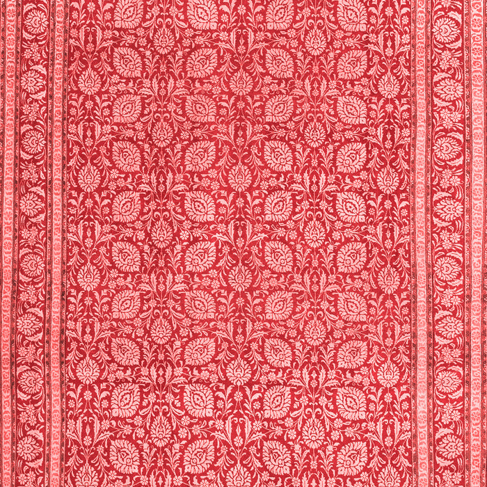 Machine Washable Persian Red Traditional Rug, wshtr212red