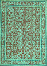 Persian Turquoise Traditional Rug, tr212turq