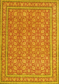 Persian Yellow Traditional Rug, tr212yw