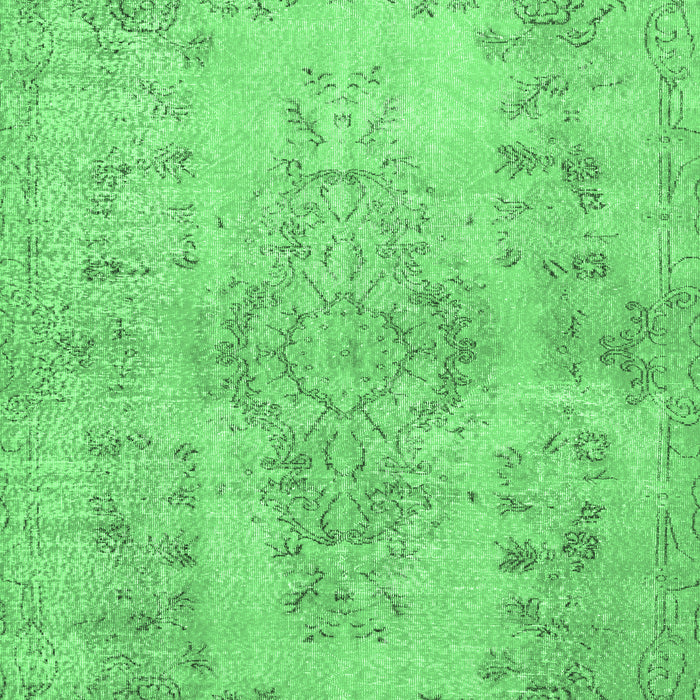 Persian Emerald Green Traditional Rug, tr2130emgrn