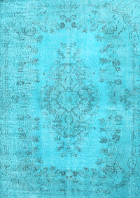 Persian Light Blue Traditional Rug, tr2130lblu