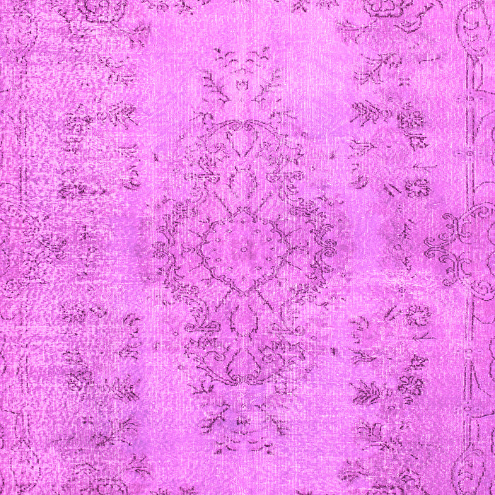 Machine Washable Persian Pink Traditional Rug, wshtr2130pnk