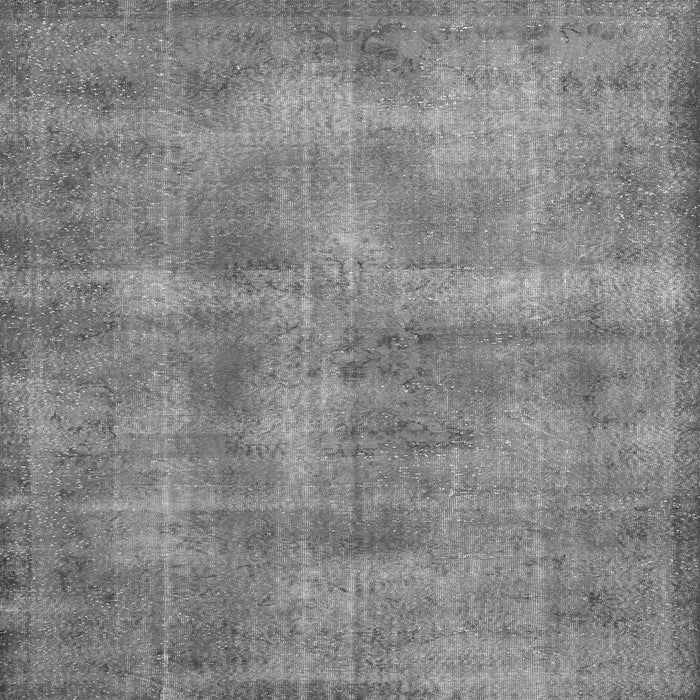 Round Machine Washable Persian Gray Bohemian Rug, wshtr2131gry