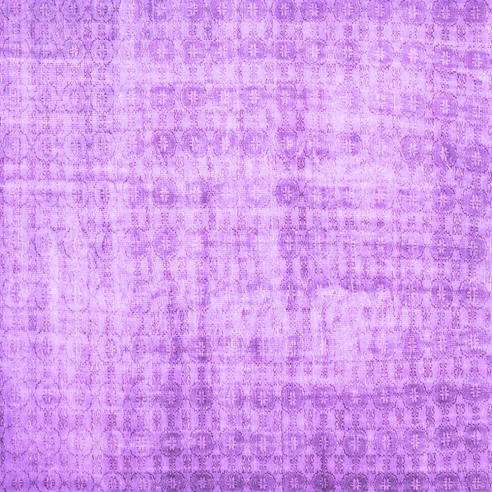 Square Persian Purple Traditional Rug, tr2132pur