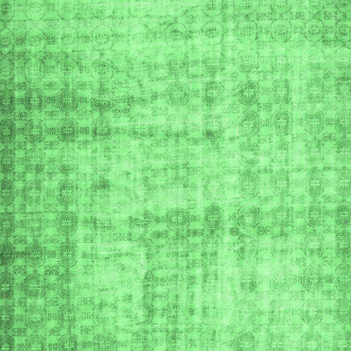 Machine Washable Persian Emerald Green Traditional Area Rugs, wshtr2132emgrn