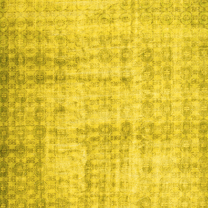 Machine Washable Persian Yellow Traditional Rug, wshtr2132yw