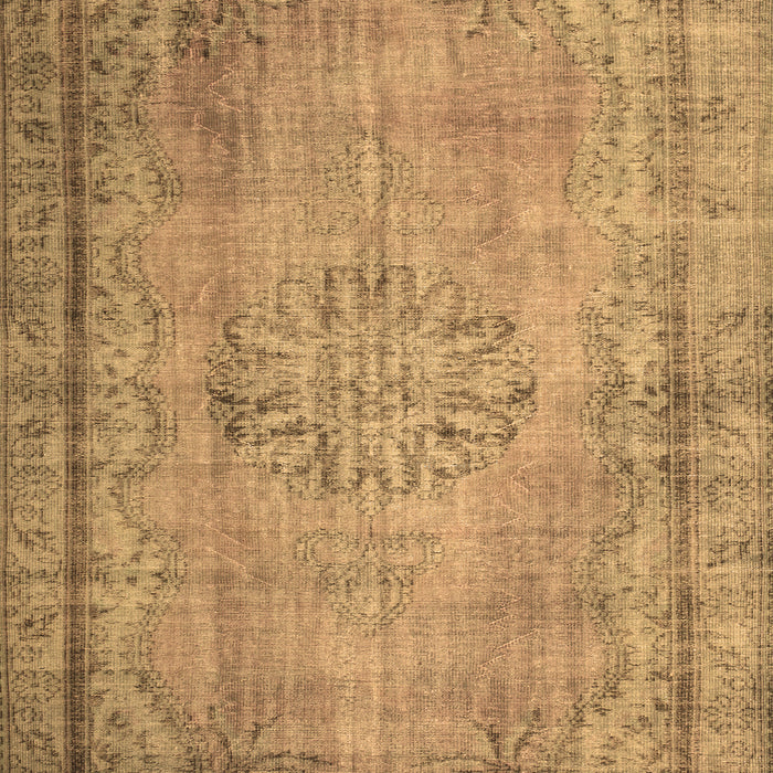 Machine Washable Persian Brown Traditional Rug, wshtr2133brn