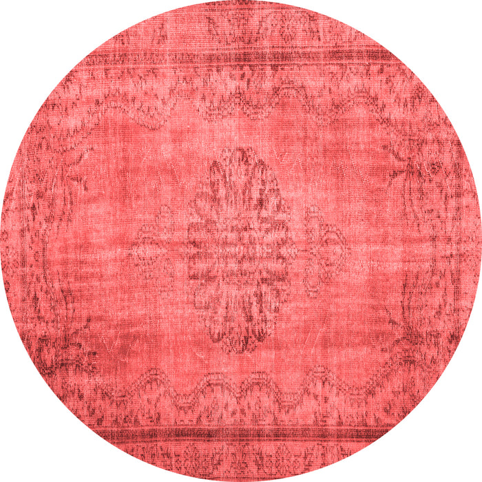 Machine Washable Persian Red Traditional Rug, wshtr2133red