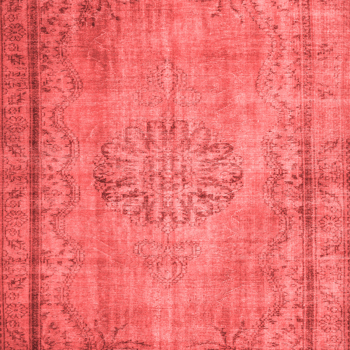 Machine Washable Persian Red Traditional Rug, wshtr2133red