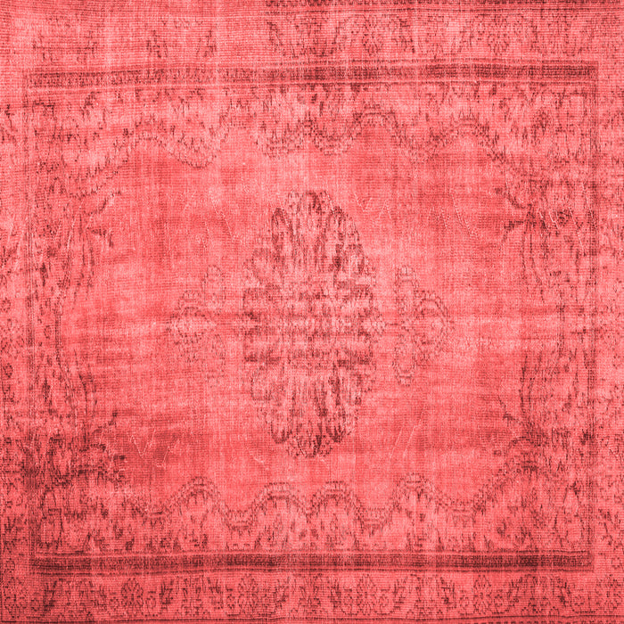 Machine Washable Persian Red Traditional Rug, wshtr2133red