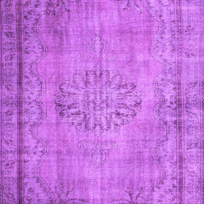 Machine Washable Persian Purple Traditional Area Rugs, wshtr2133pur