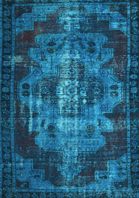 Persian Light Blue Bohemian Rug, tr2134lblu