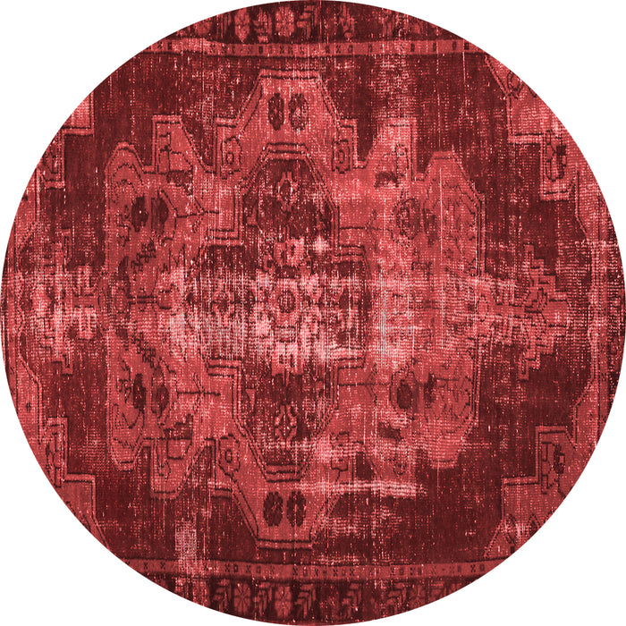 Machine Washable Persian Red Bohemian Rug, wshtr2134red