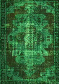 Persian Green Bohemian Rug, tr2134grn