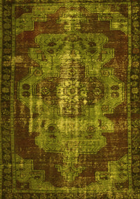 Persian Yellow Bohemian Rug, tr2134yw