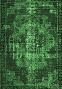 Persian Emerald Green Bohemian Rug, tr2134emgrn