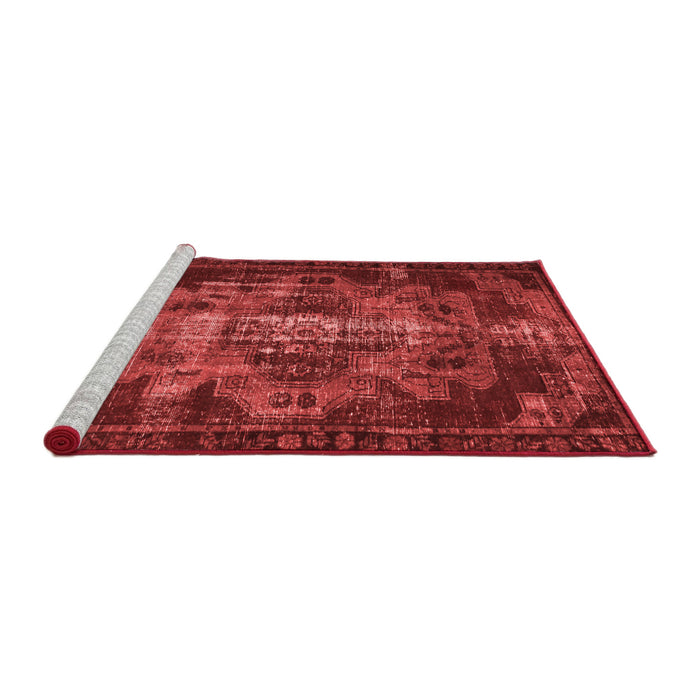 Bohemian Red Washable Rugs