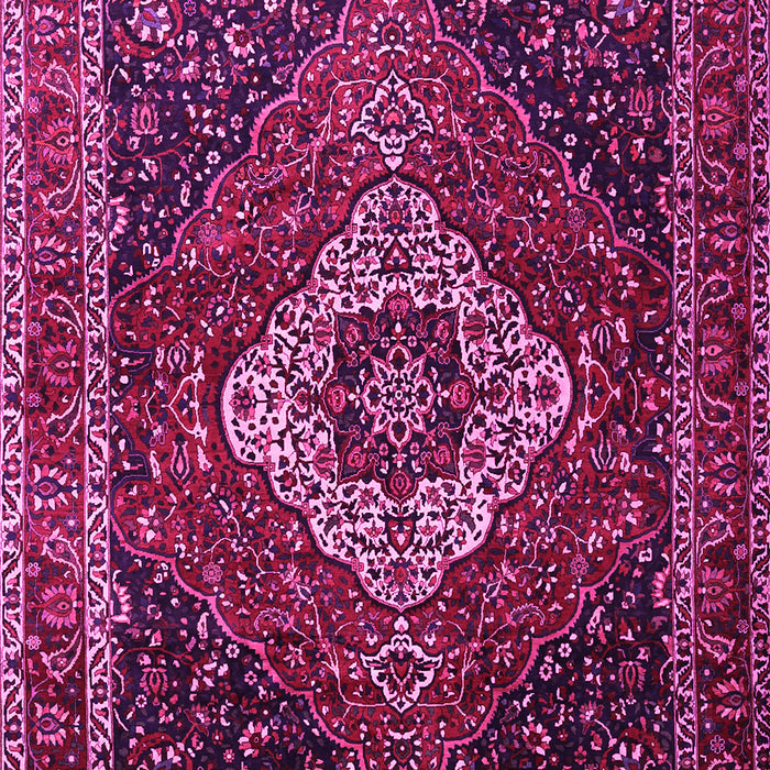 Medallion Pink Traditional Rug, tr2135pnk