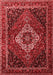 Medallion Red Traditional Area Rugs