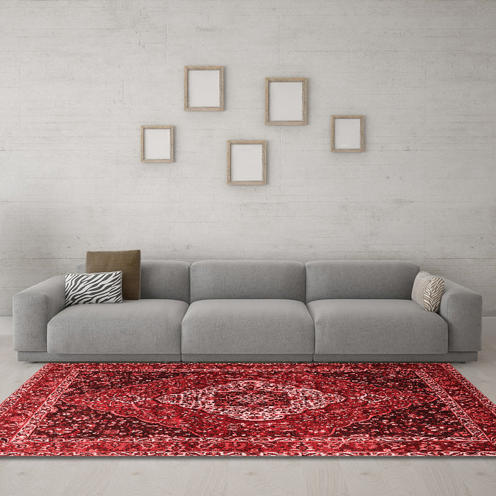 Traditional Red Washable Rugs