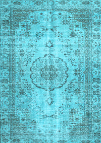 Persian Light Blue Traditional Rug, tr2137lblu