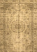 Machine Washable Persian Brown Traditional Rug, wshtr2137brn