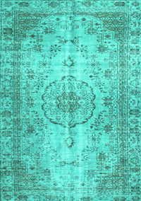 Persian Turquoise Traditional Rug, tr2137turq