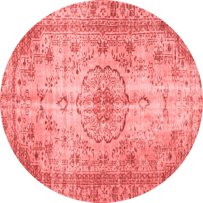 Machine Washable Persian Red Traditional Rug, wshtr2137red
