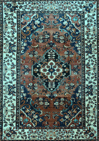 Persian Light Blue Traditional Rug, tr2138lblu