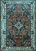 Persian Light Blue Traditional Rug, tr2138lblu