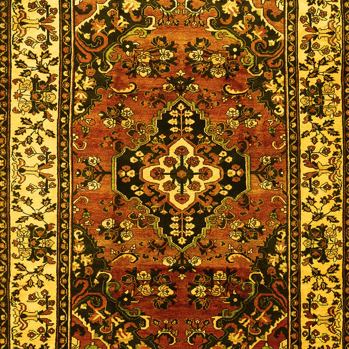 Persian Yellow Traditional Rug, tr2138yw