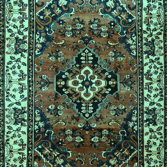 Persian Turquoise Traditional Rug, tr2138turq