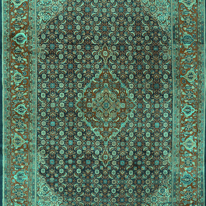 Persian Turquoise Traditional Rug, tr2139turq