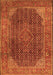 Persian Orange Traditional Rug, tr2139org