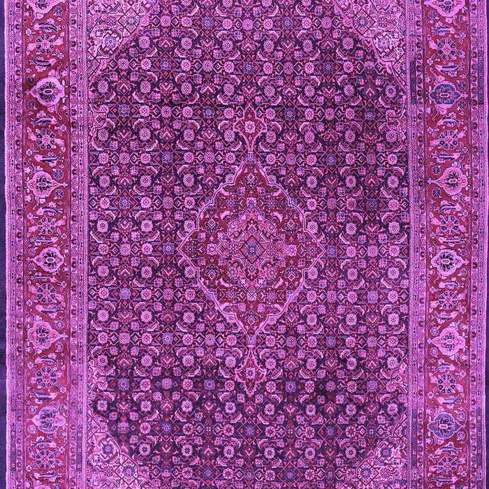 Machine Washable Persian Purple Traditional Area Rugs, wshtr2139pur