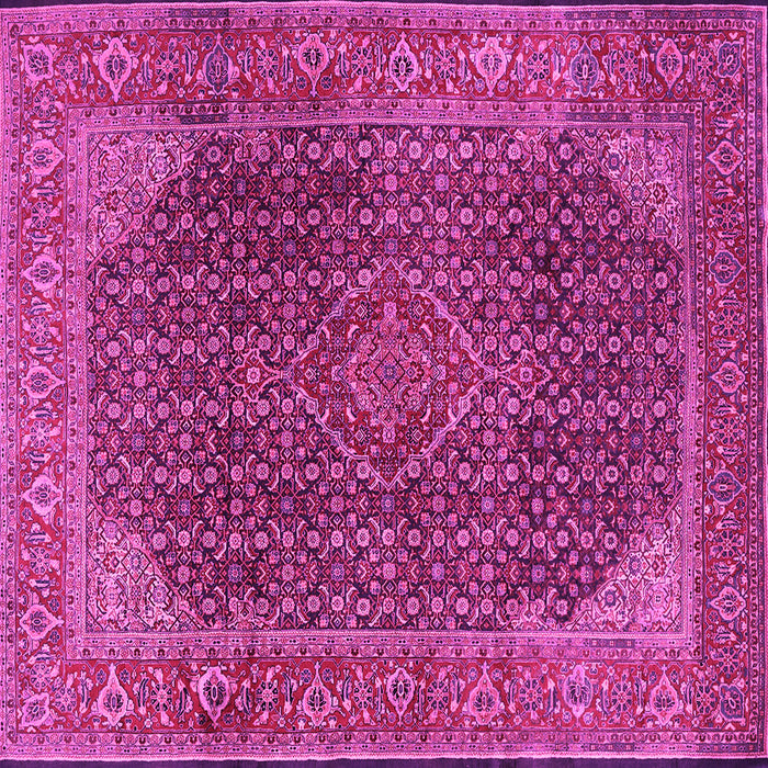 Square Persian Pink Traditional Rug, tr2139pnk