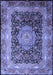 Persian Blue Traditional Rug, tr213blu