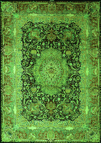 Persian Green Traditional Rug, tr213grn