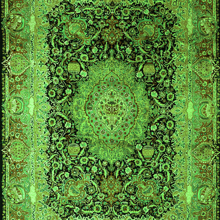 Persian Green Traditional Rug, tr213grn
