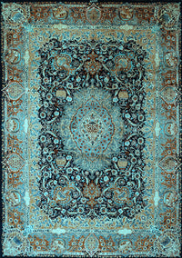 Persian Light Blue Traditional Rug, tr213lblu