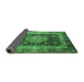 Sideview of Persian Emerald Green Traditional Rug, tr213emgrn